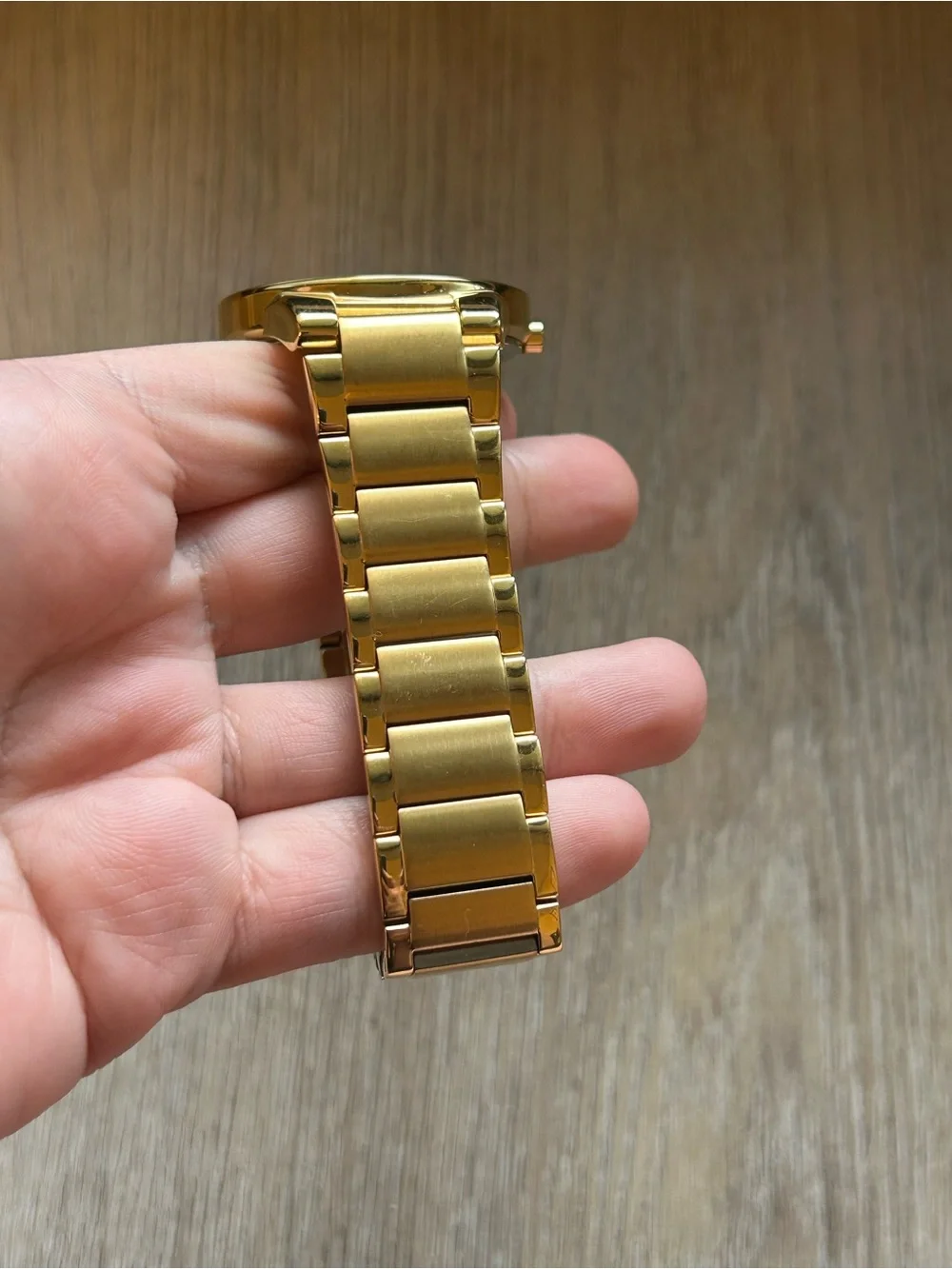 Citizen Men’s Eco-Drive Axiom Diamond Accent Gold Tone Watch